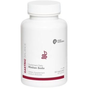 Invex Remedies Maślan sodu 90kapsułek cena 40,50zł