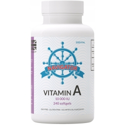 Navigator Witamina A 10000 IU 240kapsułek cena 46,90zł