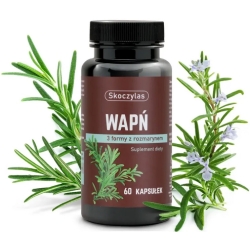 Skoczylas Wapń 3 formy z rozmarynem 60kapsułek cena 37,90zł