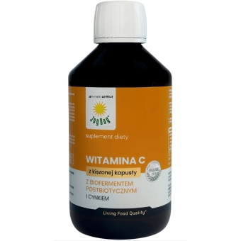 Joy Day Witamina C z biofermentem postbiotycznym w płynie 300ml cena 45,00zł
