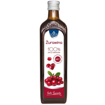 Sok z żurawiny 490ml Oleofarm + próbki gratis  cena 24,45zł