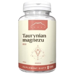 Nanga Taurynian Magnezu 100kapsułek cena 38,45zł