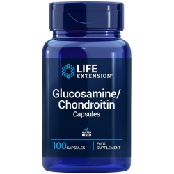 Life Extension Glukozamina / Chondroityna 100kapsułek PROMOCJA cena 129,50zł