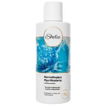 SHELEE Normalizujący płyn micelarny z biofermentem do cery normalnej, tłustej i mieszanej 250ml cena 36,50zł