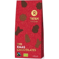 Praliny czekoladowe mix świąteczny Fair Trade 160 g BIO Oxfam cena 47,99zł