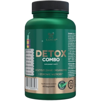 LANCO DETOX Combo 60kapsułek cena 49,00zł