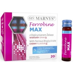 MARNYS Ferrobine MAX 20fiolek cena 44,90zł