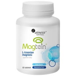 Aliness Magtein® L-Treonian magnezu 60tabletek cena 119,90zł