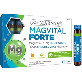 MARNYS Magvital Forte 14fiolek cena 54,90zł