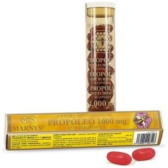 MARNYS Propolis 1000mg z Echinaceą 30kapsułek cena 64,50zł