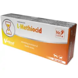 VetFood L-Methiocid 60kapsułek cena 77,36zł