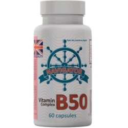 Navigator Witamina B-50 Complex Metylokobalamina 60kapsułek cena 49,80zł