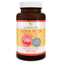 Medverita Dzika róża 60kapsułek cena 15,90zł