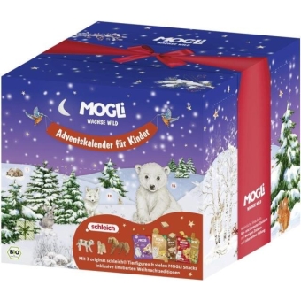 Kalendarz adwentowy z przekąskami dla dzieci BIO 1,5 kg Mogli cena 156,15zł