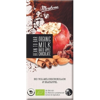 Czekolada mleczna " Pieczone jabłko " 100 g BIO Meybona  cena 17,85zł