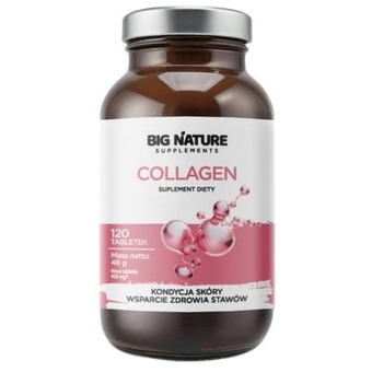 Big Nature Collagen 120tabletek cena 21,90zł