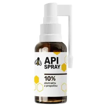Ekstrakt z propolisu spray na gardło 10% 30ml API Effect cena 34,90zł