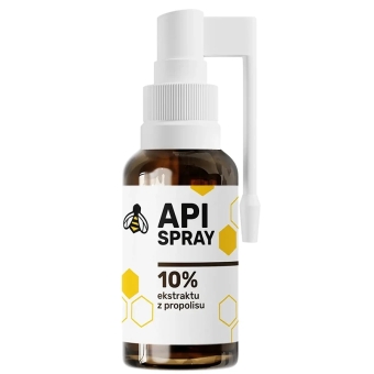 Ekstrakt z propolisu spray na gardło 10% 30ml API Effect cena 34,90zł