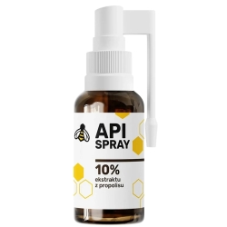 Ekstrakt z propolisu spray na gardło 10% 30ml API Effect cena 34,90zł