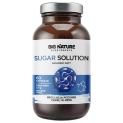 Big Nature Sugar Solution 60kapsułek cena 28,70zł
