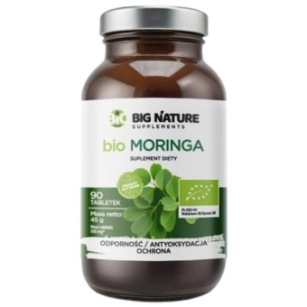 Big Nature Moringa 90tabletek cena 22,40zł