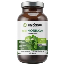 Big Nature Moringa 90tabletek cena 22,40zł