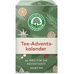 Kalendarz adwentowy z herbatkami BIO 24 saszetki Lebensbaum cena 19,65zł