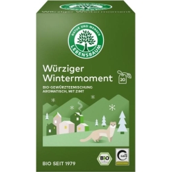 Herbatka Pikantny zimowy moment BIO 20 saszetek Lebensbaum cena 15,99zł
