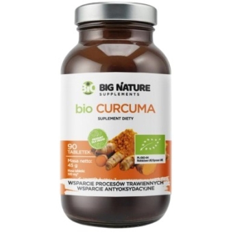 Big Nature Curcuma 90tabletek cena 24,50zł