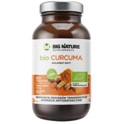 Big Nature Curcuma 90tabletek cena 24,50zł