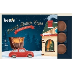 Świąteczny Box Praliny z kremem orzechowym 12 sztuk BIO (156 g)  Bett'R cena 30,45zł