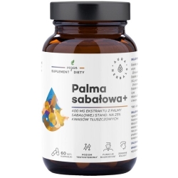 Aura Herbals Palma Sabałowa+ 60kapsułek cena 41,20zł