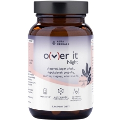 Aura Herbals over it Night 60kapsułek cena 30,90zł