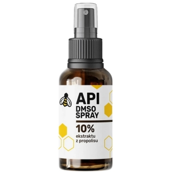 Spray na gardło 10% DMSO 30ml API Effect cena 48,90zł
