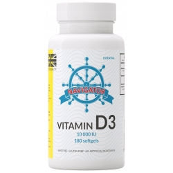 Navigator Witamina D3 10000IU 180kapsułek cena 60,90zł
