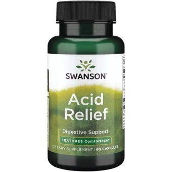 SWANSON Acid Relief 60kapsułek cena 41,90zł