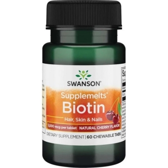 SWANSON Biotyna do ssania 60tabletek cena 22,90zł
