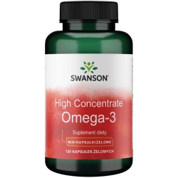 SWANSON High Concentrate Omega-3 120kapsułek cena 89,90zł