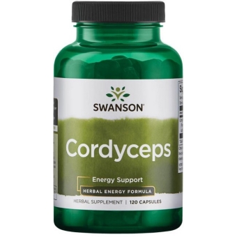 SWANSON Cordyceps 600mg 120kapsułek cena 38,50zł