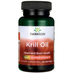SWANSON Krill Oil - maksymalna moc 1000mg 30kapsułek cena 99,90zł
