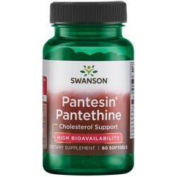 SWANSON Pantesin Panthetine 300mg 60kapsułek cena 81,50zł