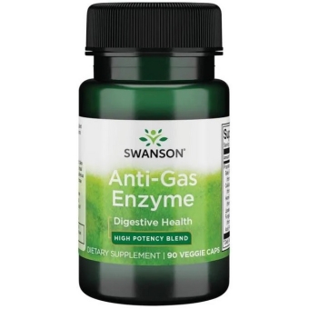 SWANSON Anti-Gas Enzyme 90kapsułek cena 47,50zł