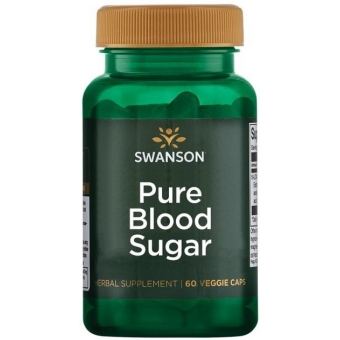 SWANSON Pure Blood Sugar 60kapsułek cena 81,90zł