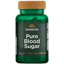SWANSON Pure Blood Sugar 60kapsułek cena 81,90zł