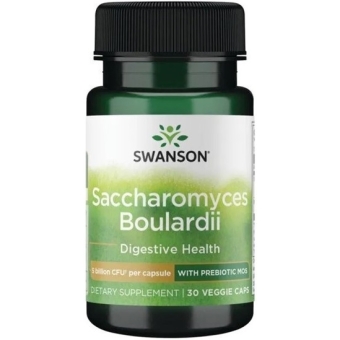 SWANSON Saccharomyces boulardii 5mld 30kapsułek cena 35,50zł
