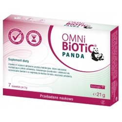 OMNi-BiOTiC PANDA - probiotyk dla kobiet w ciąży i dzieci 7saszetek cena 49,50zł