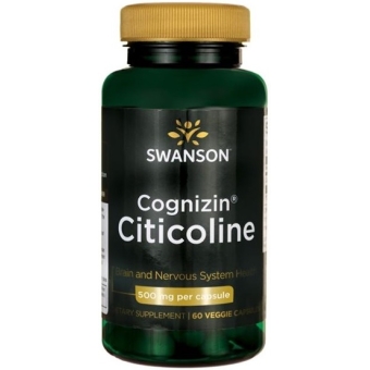 SWANSON Cognizin Citicoline 500mg 60kapsułek cena 255,50zł