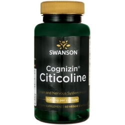 SWANSON Cognizin Citicoline 500mg 60kapsułek cena 255,50zł
