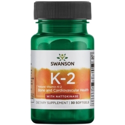 SWANSON Witamina K2 + Nattokinaza 30żelek cena 67,90zł