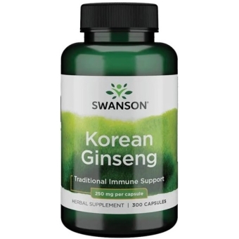 SWANSON Ginseng - Żeń-Szeń 250mg 300kapsułek cena 110,50zł